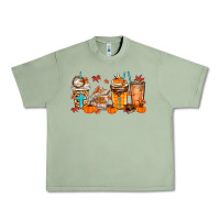 Oil Green give thanks coffee cups Urban Heavy Tee - MaliasSmallBusiness