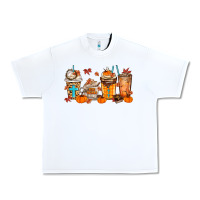 White give thanks coffee cups Urban Heavy Tee - MaliasSmallBusiness