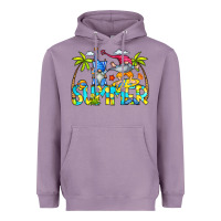Lavender Summer Gnomes Heavyweight Hoodie - CowCowDesign