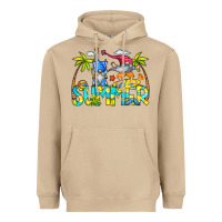 Mushroom Summer Gnomes Heavyweight Hoodie - CowCowDesign