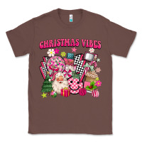 Chestnut retro pink christmas vibes Classic Tee - MaliasSmallBusiness