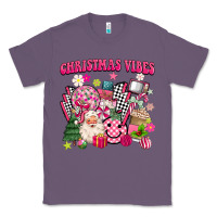 Lavender retro pink christmas vibes Classic Tee - MaliasSmallBusiness