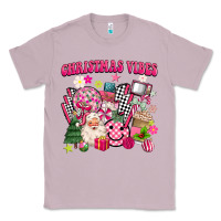 Lilac retro pink christmas vibes Classic Tee - MaliasSmallBusiness