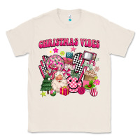 Natural retro pink christmas vibes Classic Tee - MaliasSmallBusiness