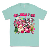 Seafoam retro pink christmas vibes Classic Tee - MaliasSmallBusiness