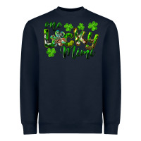 Navy st. patrick's day one lucky mimi Heavyweight Sweatshirt - RanaPortraitStore