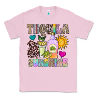 Bubblegum Pink Tequila Sunshine Classic Tee - CowhideDigitalArt