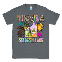 Charcoal Heather Tequila Sunshine Classic Tee - CowhideDigitalArt
