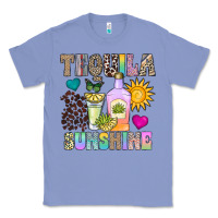 Colony Blue Tequila Sunshine Classic Tee - CowhideDigitalArt