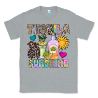 Heather Grey Tequila Sunshine Classic Tee - CowhideDigitalArt