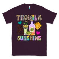 Plum Tequila Sunshine Classic Tee - CowhideDigitalArt