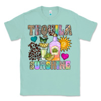 Seafoam Tequila Sunshine Classic Tee - CowhideDigitalArt
