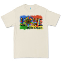 Bone sunflower love autism awareness Premium Tee - BarkalooDesign