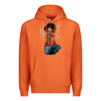 Carrot Afro black boy Premium Hoodie - HowdyJamesFarm