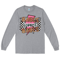 Heather Grey babes support babes Long Sleeve Tee - Artiststas