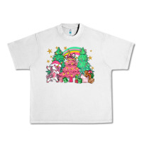 Lunar Rock Unicorn Christmas trees Urban Heavy Tee - NancyCooperArtShop