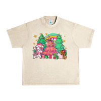 Sandshell Unicorn Christmas trees Urban Heavy Tee - NancyCooperArtShop