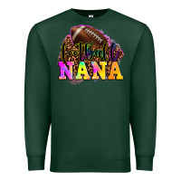 Sports Green football nana Premium Sweatshirt - OliviaCreatesArt