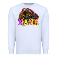 White football nana Premium Sweatshirt - OliviaCreatesArt