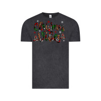 Vintage Black christmas vibes Vintage Tee - JahusDesignShop