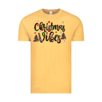 Vintage Mustard christmas vibes Vintage Tee - JahusDesignShop