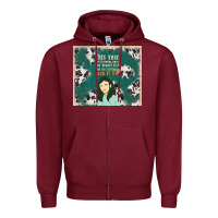 Burgundy this year i'm throwing away my bucket list and i'm Zipper Hoodie - TumblerDesignByShophia