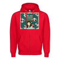 Red this year i'm throwing away my bucket list and i'm Zipper Hoodie - TumblerDesignByShophia