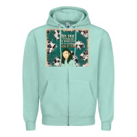 Seafoam this year i'm throwing away my bucket list and i'm Zipper Hoodie - TumblerDesignByShophia