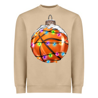 Mushroom Christmas Basketball Heavyweight Sweatshirt - RanaPortraitStore