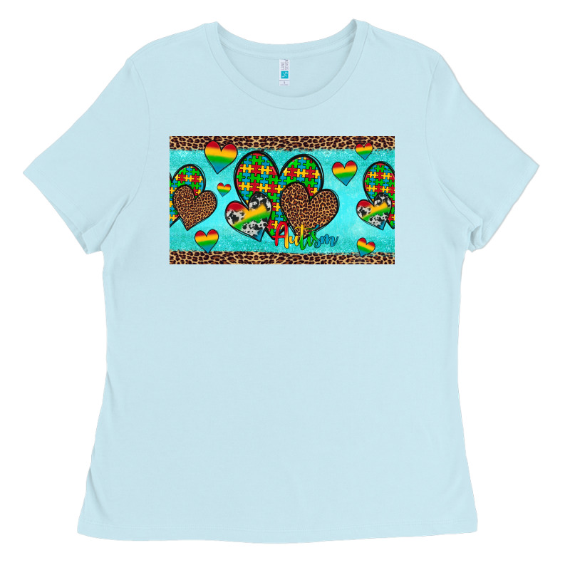 Western Hearts Autism Cup Ladies Tee by Artiststas | Teevron