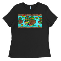 Black western hearts autism cup Ladies Tee - Artiststas