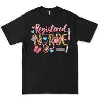 Black Registered Nurse Premium Tee - LillyAllenDesigns