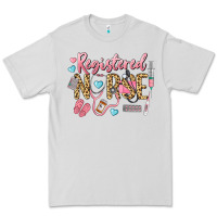 Dove Grey Registered Nurse Premium Tee - LillyAllenDesigns
