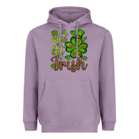 Lavender St. Patrick's A wee bit irish Heavyweight Hoodie - OliviaCreatesArt