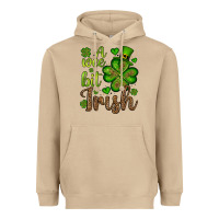 Mushroom St. Patrick's A wee bit irish Heavyweight Hoodie - OliviaCreatesArt