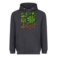 Smoke St. Patrick's A wee bit irish Heavyweight Hoodie - OliviaCreatesArt