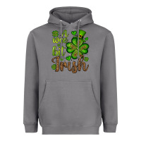 Storm St. Patrick's A wee bit irish Heavyweight Hoodie - OliviaCreatesArt