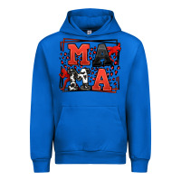 Cobalt Wrestling mama red and black Urban Hoodie - LillyAllenDesigns