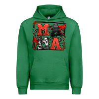 Emerald Wrestling mama red and black Urban Hoodie - LillyAllenDesigns