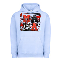 Pigment Grape Ice Wrestling mama red and black Urban Hoodie - LillyAllenDesigns