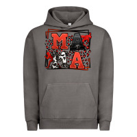 Pigment Tornado Wrestling mama red and black Urban Hoodie - LillyAllenDesigns