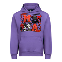 Tulip Wrestling mama red and black Urban Hoodie - LillyAllenDesigns
