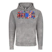 Cloud Rock 4th of july nurse Vintage Hoodie - NancyCooperArtShop