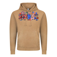 Vintage Camel 4th of july nurse Vintage Hoodie - NancyCooperArtShop