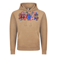 Vintage Coffee 4th of july nurse Vintage Hoodie - NancyCooperArtShop
