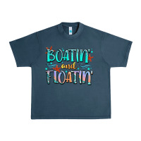 Midnight Navy boatin' and floatin' Urban Heavy Tee - JahusDesignShop