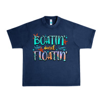 Navy boatin' and floatin' Urban Heavy Tee - JahusDesignShop