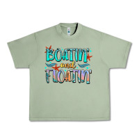 Oil Green boatin' and floatin' Urban Heavy Tee - JahusDesignShop
