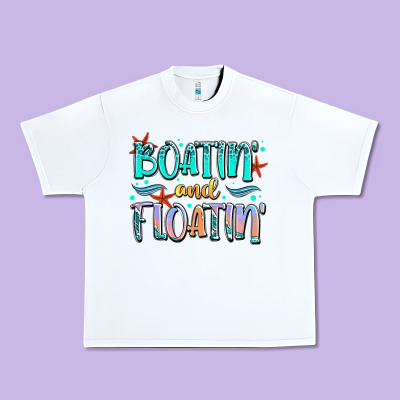 Boatin' And Floatin' Urban Heavy Tee Designed By Jahusdesignshop