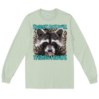 Matcha sweet but will throw hands Long Sleeve Tee - Artiststas